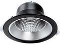 Enzo cct led downlighter zwart reflector 10w tri-white dimbaar - led2503