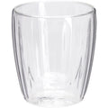 Koffie- theeglas dubbelwandig 2st