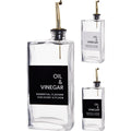 Excellent houseware olie azijnfles glas 500ml