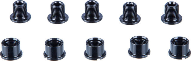 Kcnc long chainring bolt set, road m8