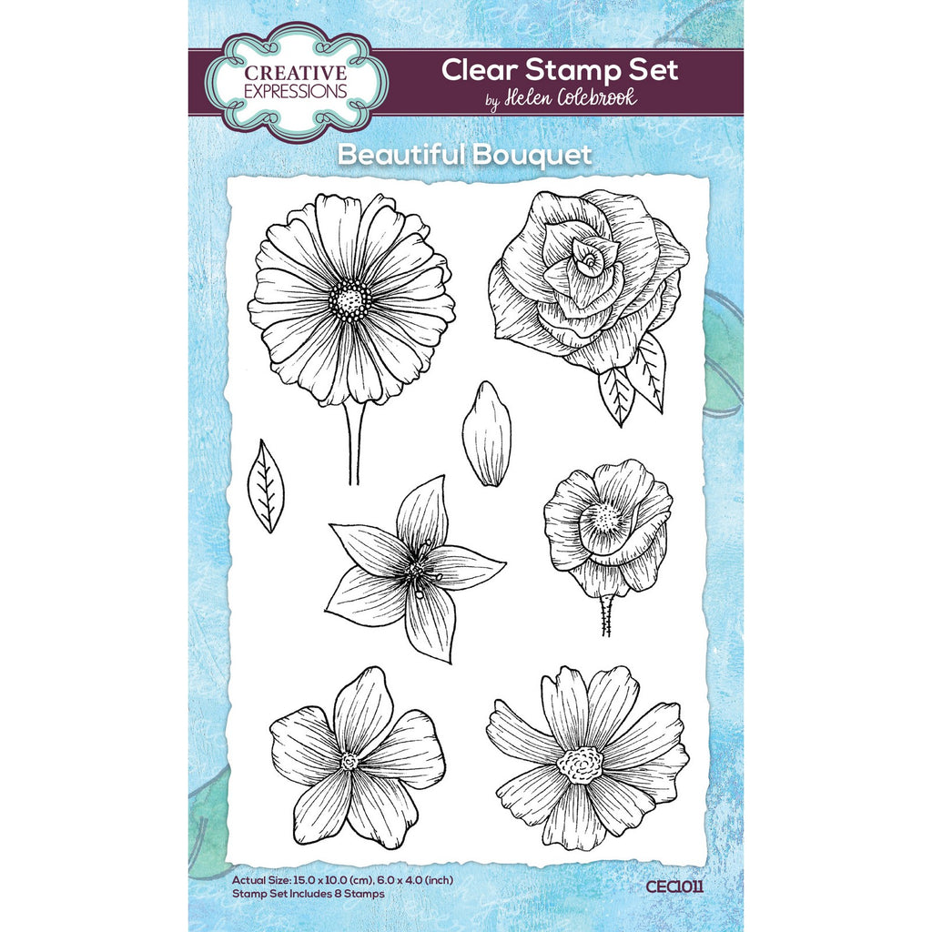 Creative expressions • clear stamp set beautiful bouquet
