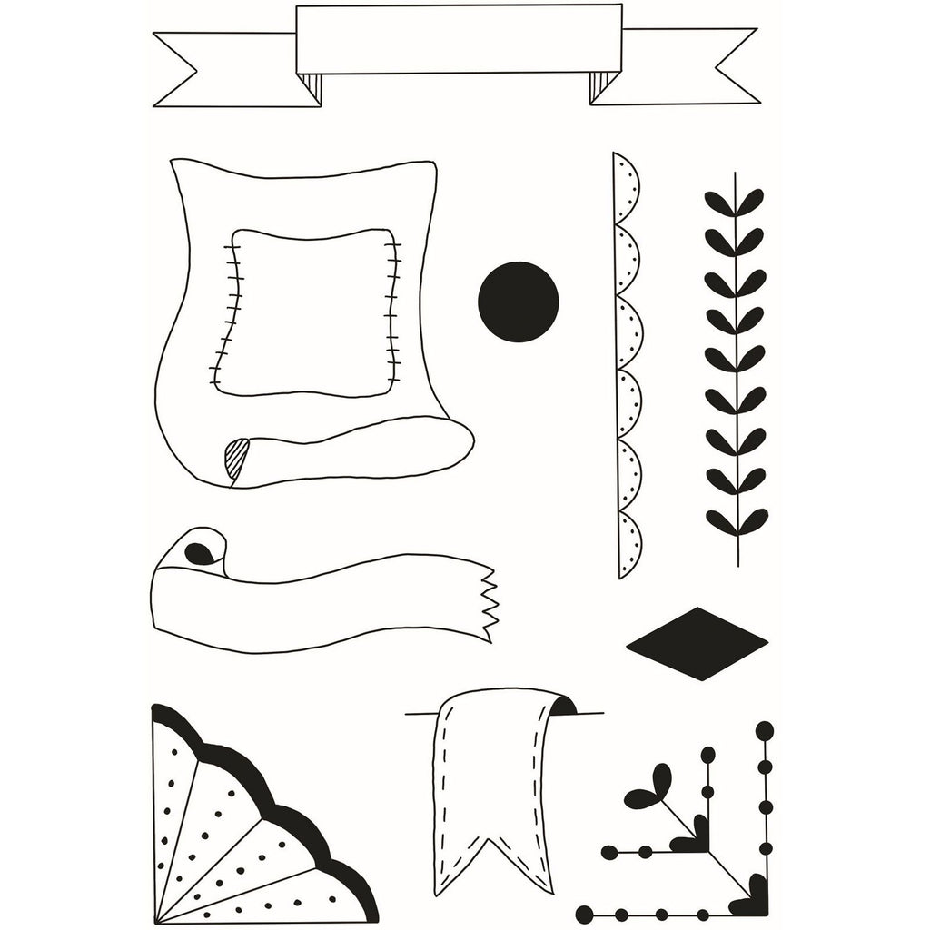 Creative expressions • clear stempel beautiful banners
