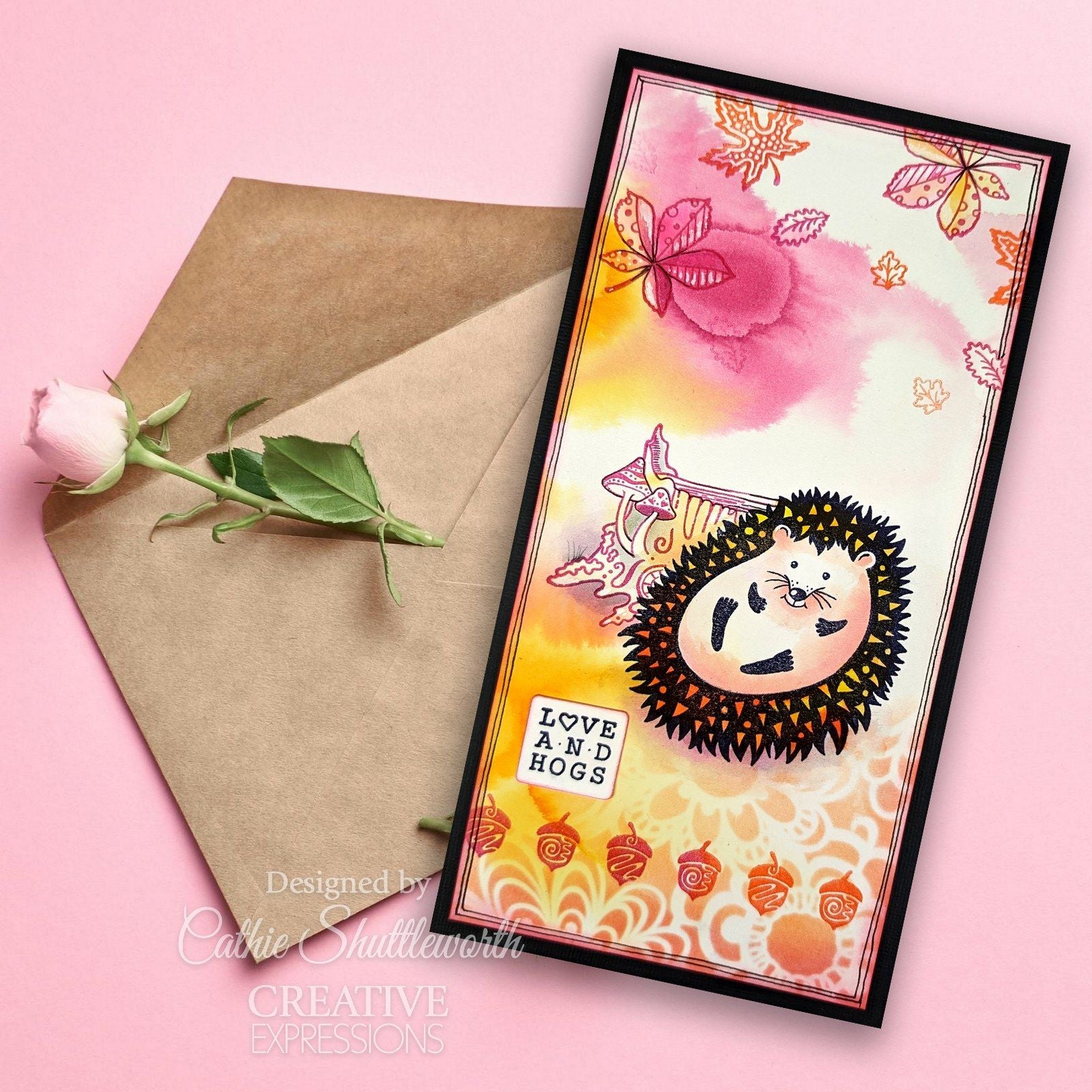 Creative expressions • clear stamp set hedgehugs