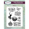 Creative expressions • taylor made journals clear stamp set believe