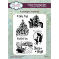 Creative expressions • taylor made journals clear stamp set a vintage christmas