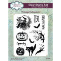 Creative expressions • taylor made journals clear stamp set vintage halloween