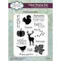Creative expressions • taylor made journals clear stamp set fall favourites