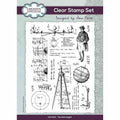 Creative expressions • sam poole the astrologist 6 in x 8 in clear stamp set