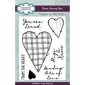 Creative expressions • clear stamp set hugs kisses 15,24x10,16cm 7pieces