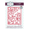 Creative expressions • sue wilson festive poinsettia cover plate craft die