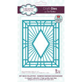 Creative expressions • sue wilson art deco craft die diamond radiance background