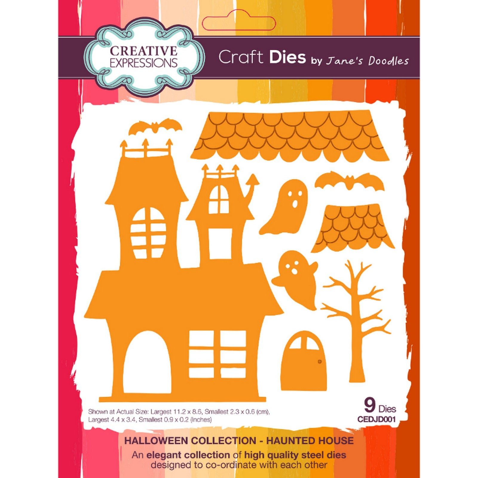 Creative expressions • jane's doodles craft die haunted house