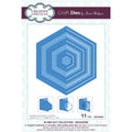 Creative expressions • in and out collection snijmal hexagons