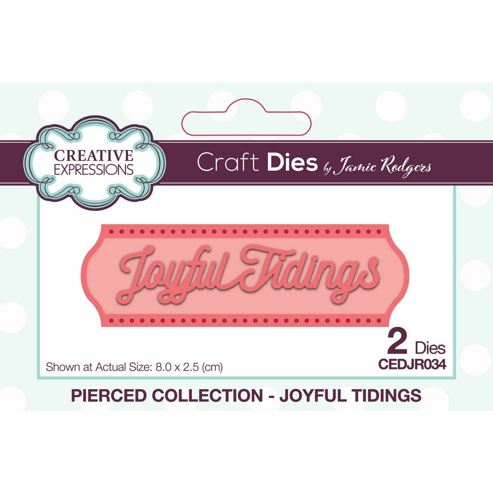 Creative expressions • craft die joyful tidings