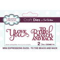 Creative expressions • mini expressions snijmal duo to the beach and back