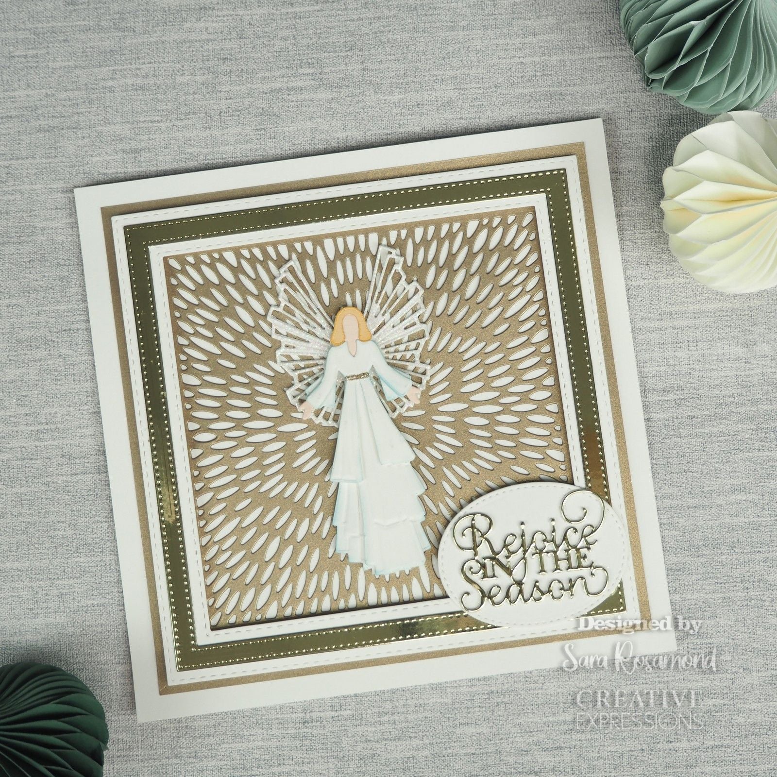 Creative expressions • mini expressions snijmal duo rejoice in the season