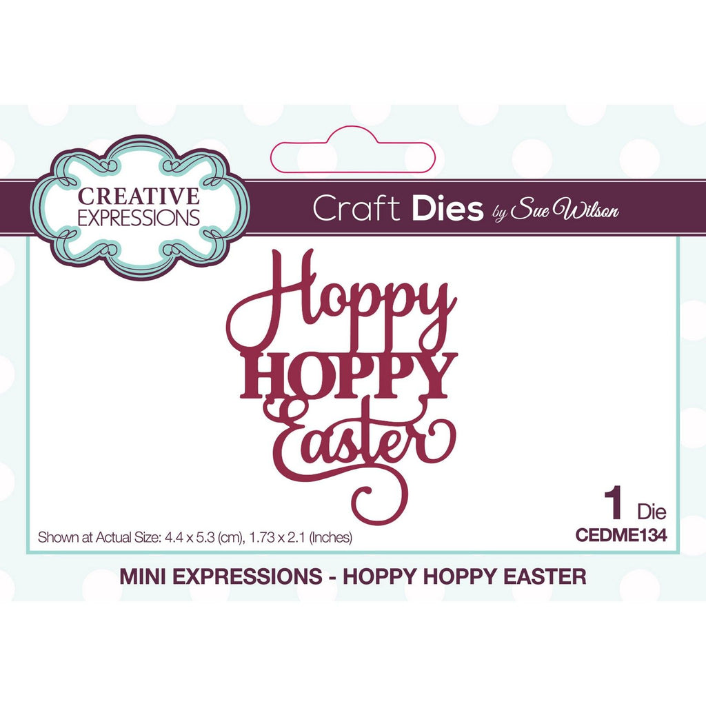 Creative expressions • craft die hoppy hoppy easter