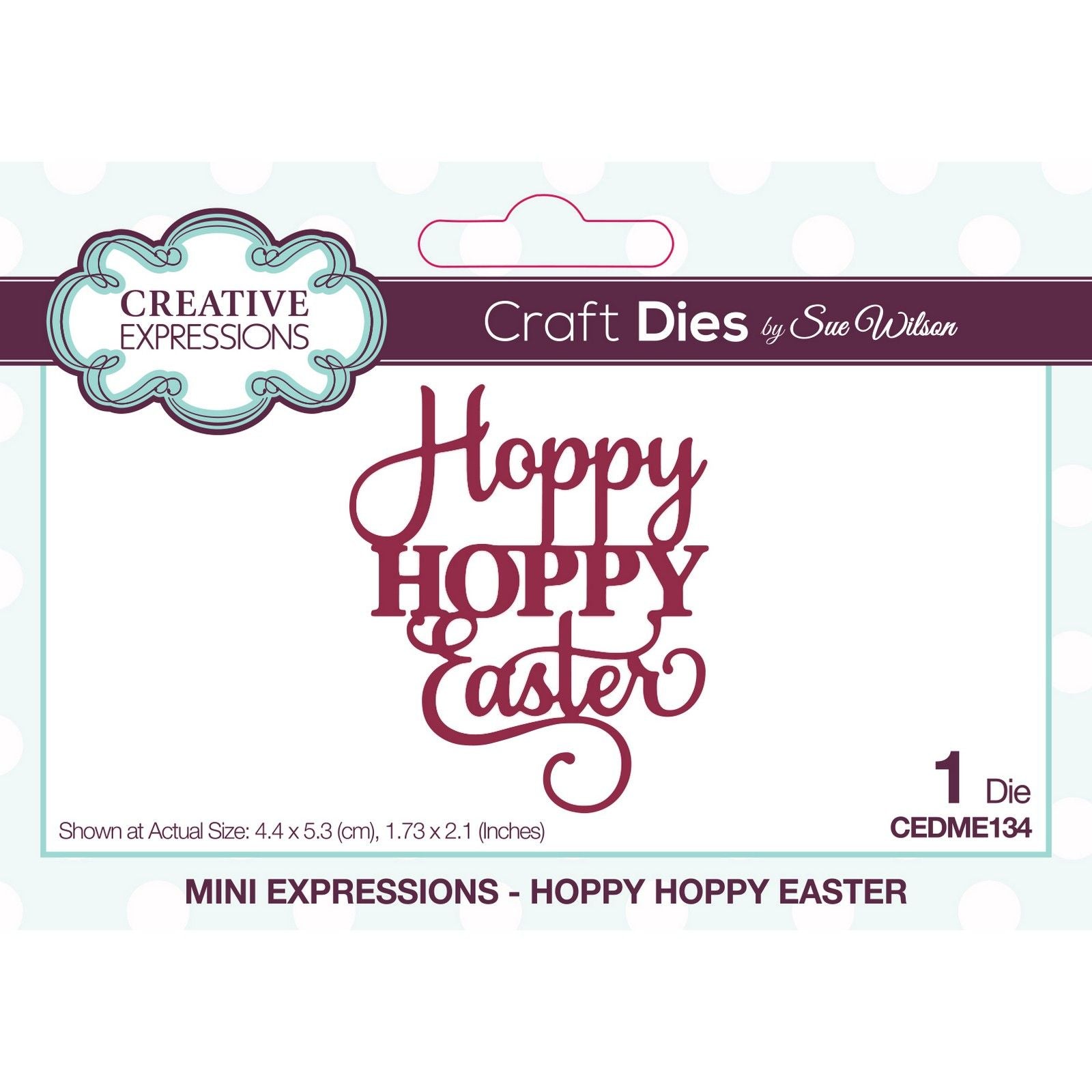 Creative expressions • craft die hoppy hoppy easter