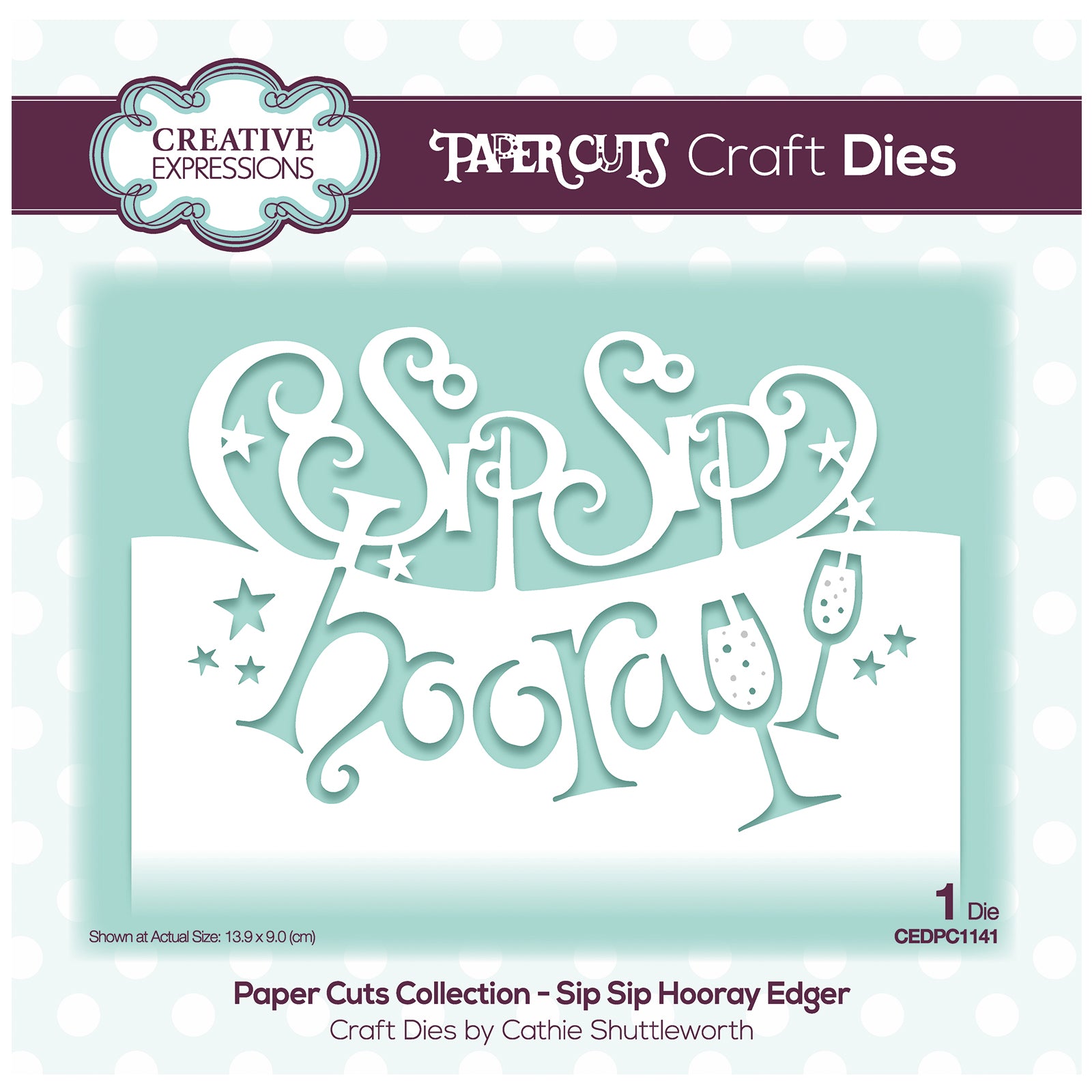 Paper cuts • craft snijmal edger sip sip hooray