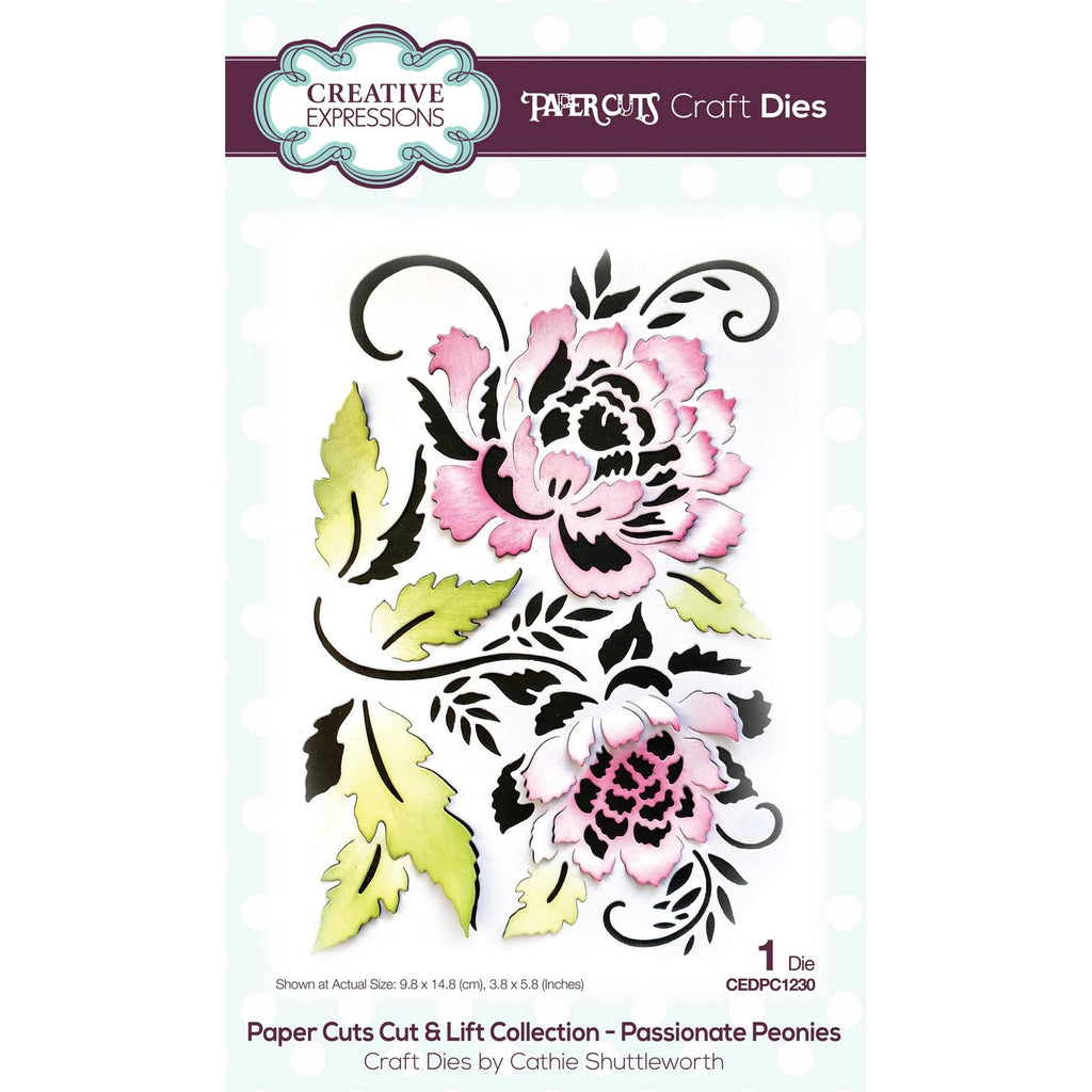 Paper cuts • cut lift snijmal passionate peonies