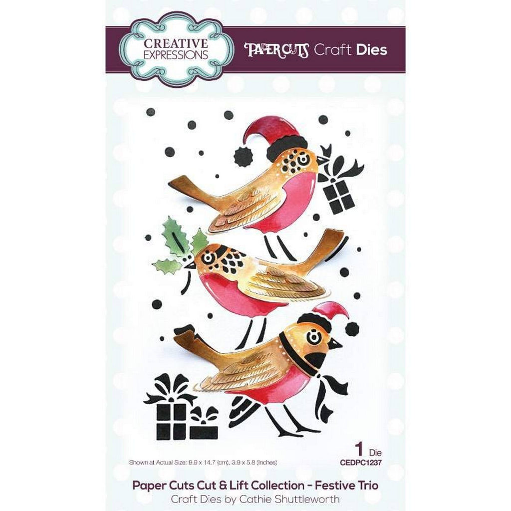 Paper cuts • cut lift collection craft die festive trio