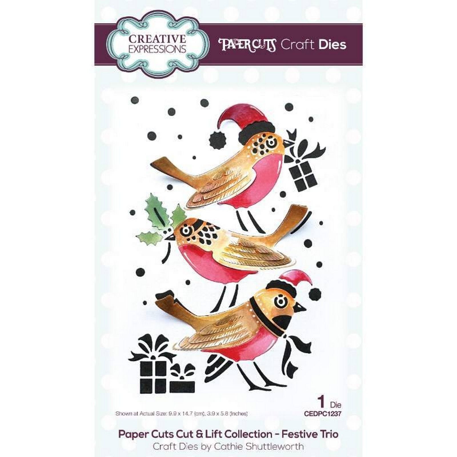 Paper cuts • cut lift collection craft die festive trio