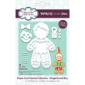 Paper cuts • festive craft die gingerbread boy