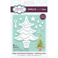 Paper cuts • festive craft die christmas tree