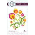 Creative expressions • paper cuts folk flowers floral flourish craft die