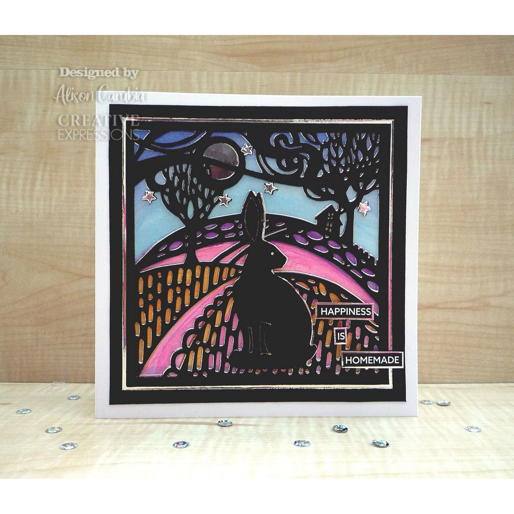 Creative expressions • paper panda snijmal by moonlight