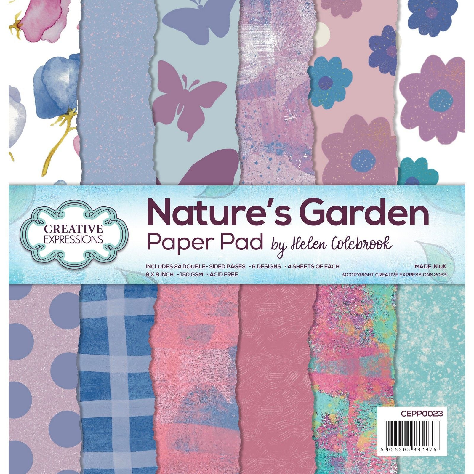 Creative expressions • paper pad natures garden