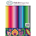 Creative expressions • folk art 5 7 8 x 8 1 4 paper pad