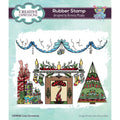 Creative expressions • rubber stamp cosy christmas