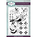 Creative expressions • pre cut rubber stamp inked journal