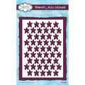 Creative expressions • stencil star lily field