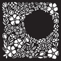 Creative expressions • stencil bountiful bouquet