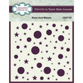 Creative expressions • taylor made journals stencil stars and moons