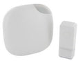 Enzo chacon draadloze deurbel set 100m design wit + flits - 8415021