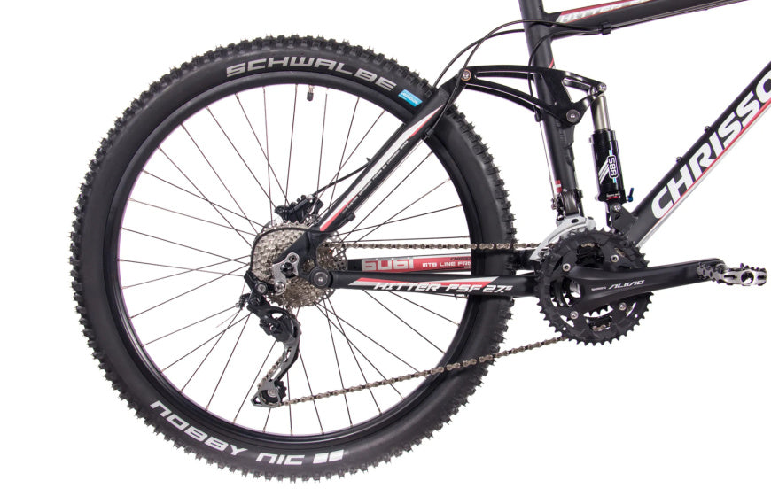 Hitter 27,5 Zoll 46 cm Herren 27G Hydraulisch Scheibenbremse Schwarz