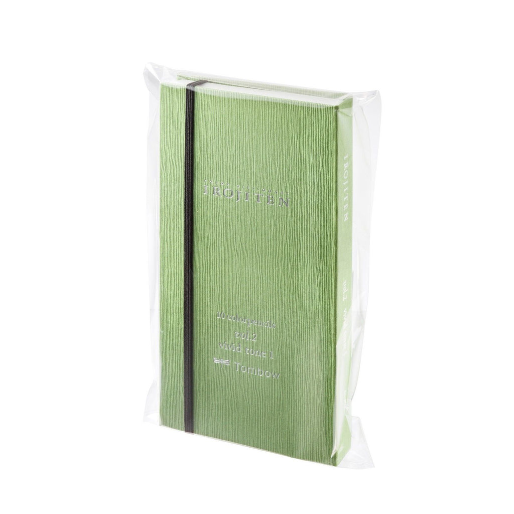 Tombow • color pencil irojiten for artists and hobbyists, set volume 8: very pale tone lll, 10 colors