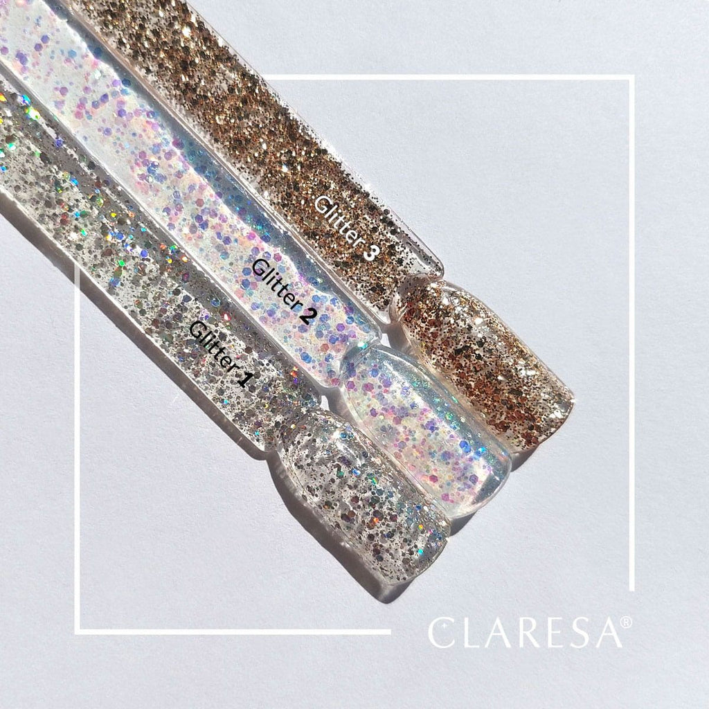 Claresa uv led gellak 5ml glitter 1