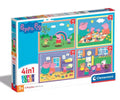 Clementoni 4in1 Puzzle Peppa Wutz