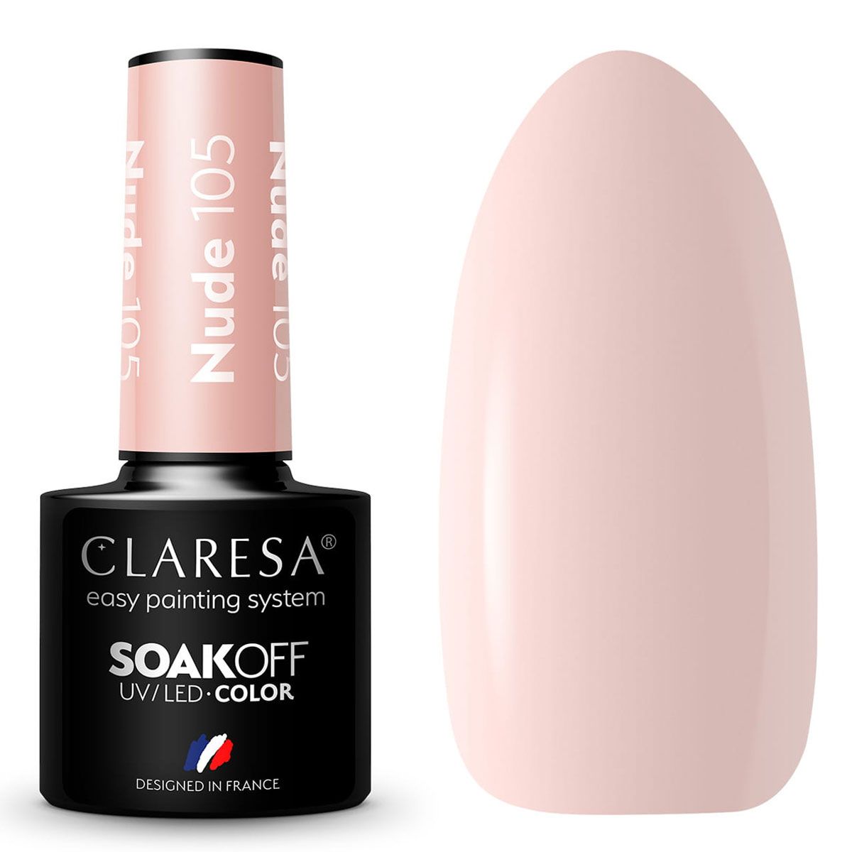 Claresa uv led gellak 5ml nude 105