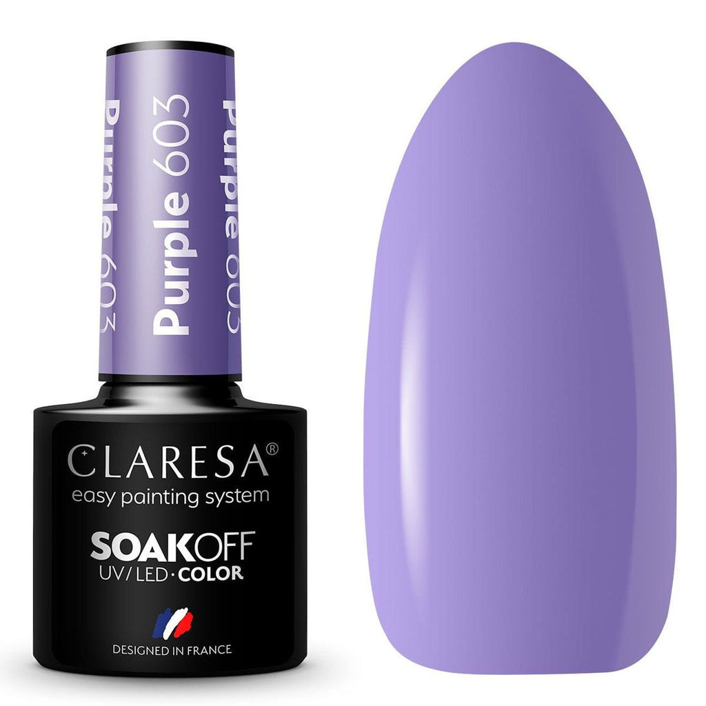 Claresa uv led gellak 5ml purple 603 funfair