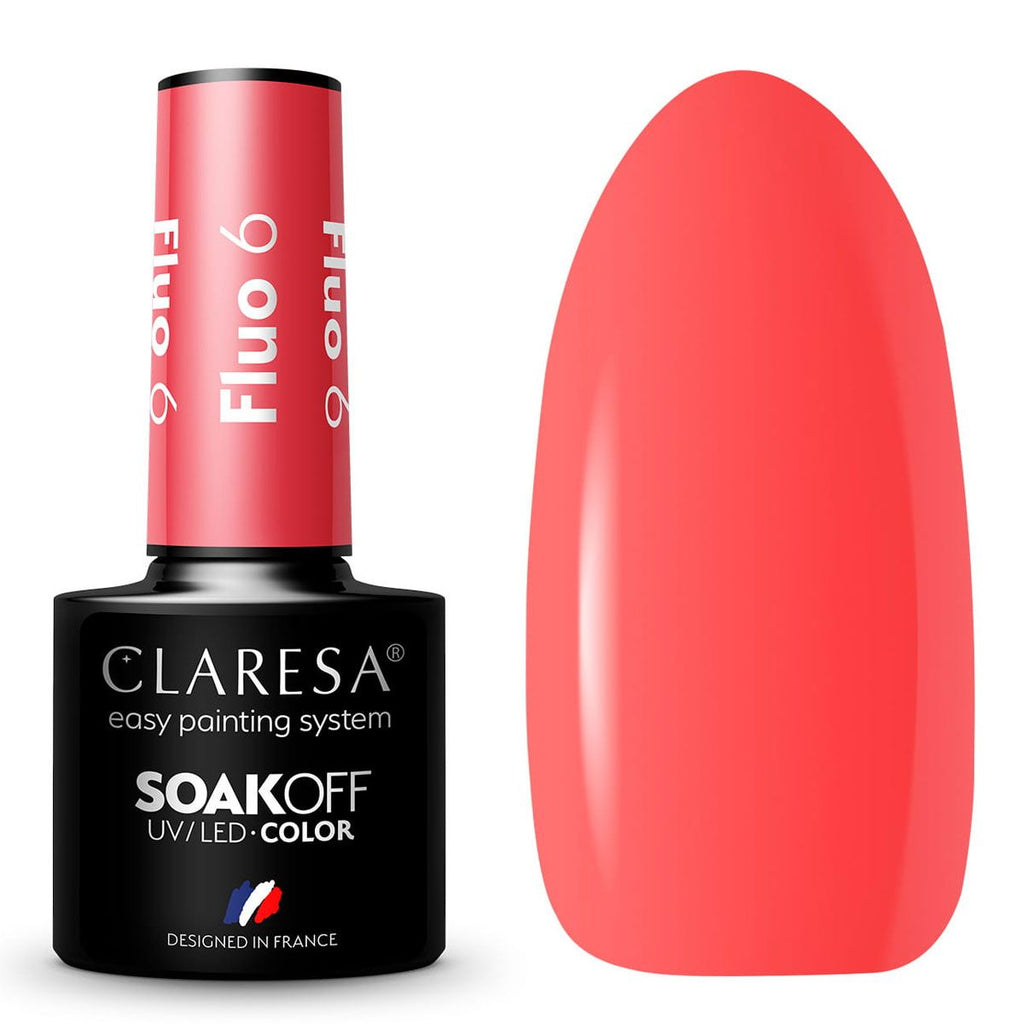Claresa uv led gellak 5ml fluo 6
