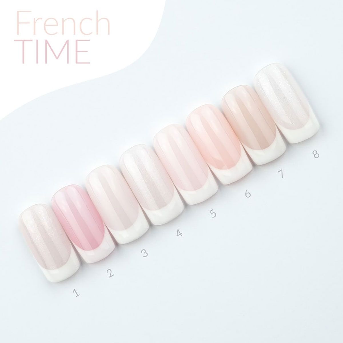 Claresa uv led gellak 5ml french time 8