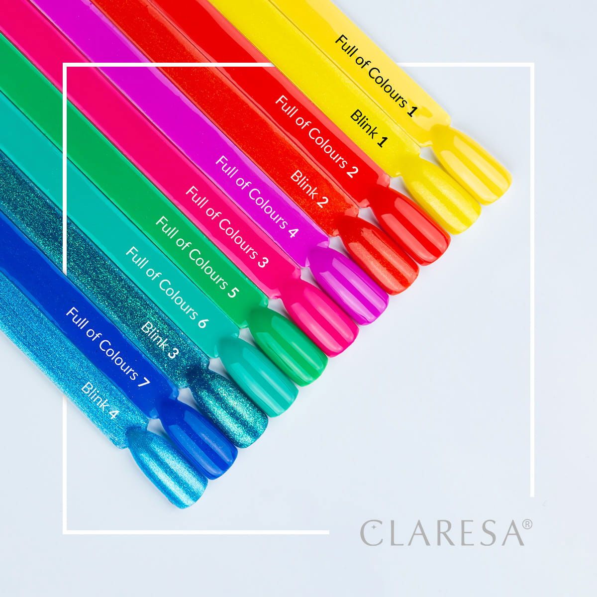 Claresa uv led gellak 5ml full of colours 4