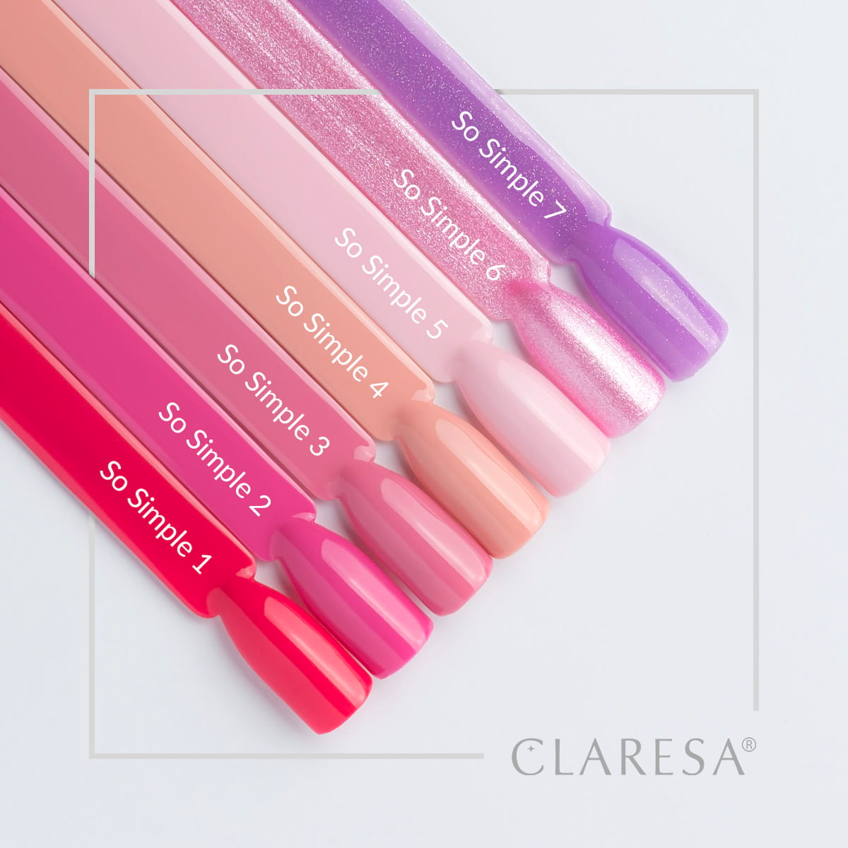 Claresa uv led gellak 5ml so simple 1