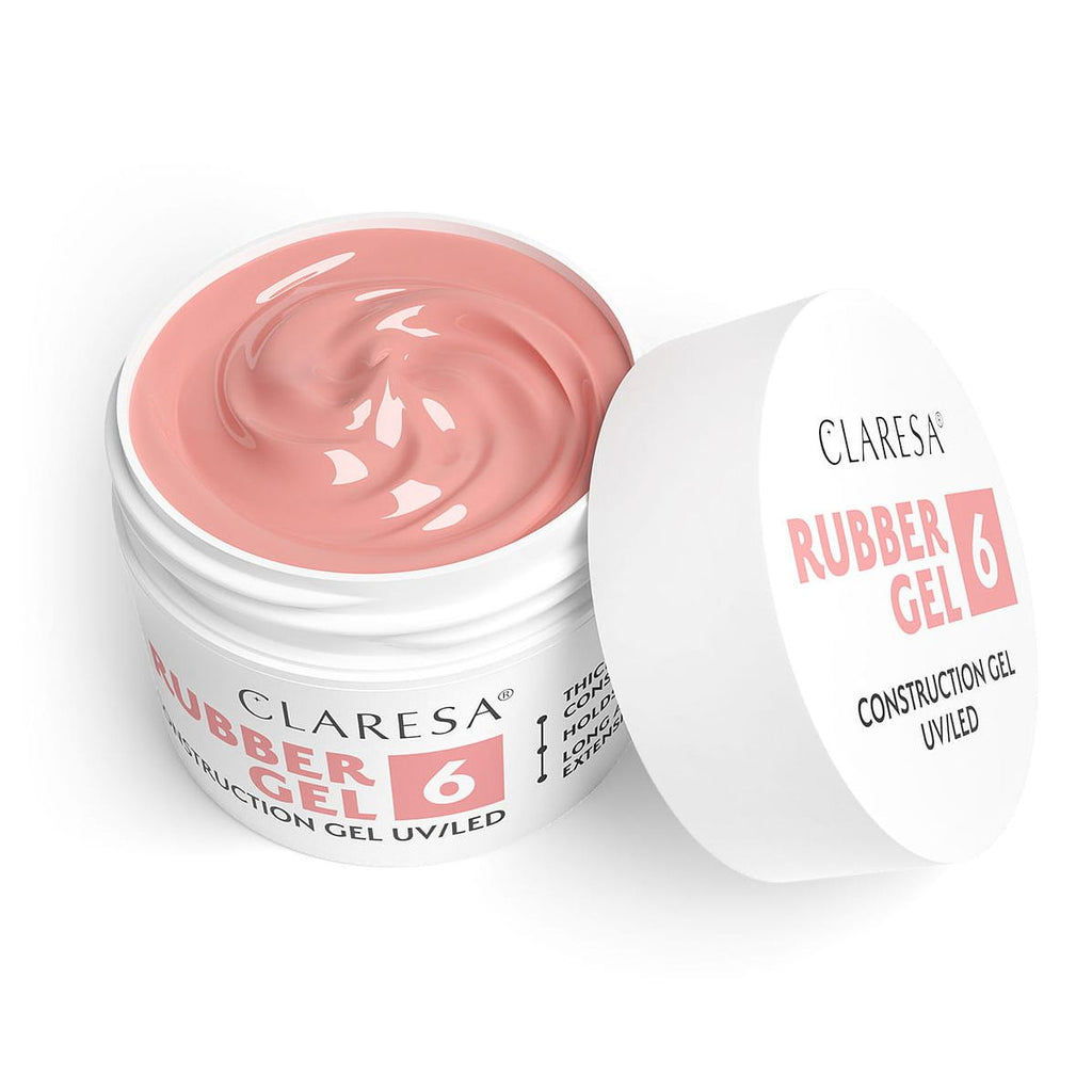 Claresa rubber gel 6 blush pink 45gr.