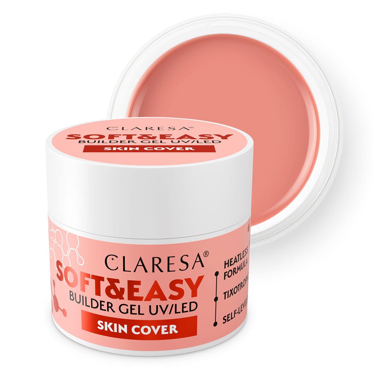 Claresa keratine soft easy builder gel skin cover 45gr.